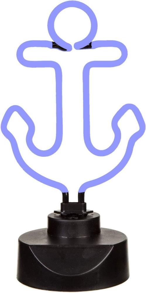 Anker Neon Leuchte (blau) Bild 1