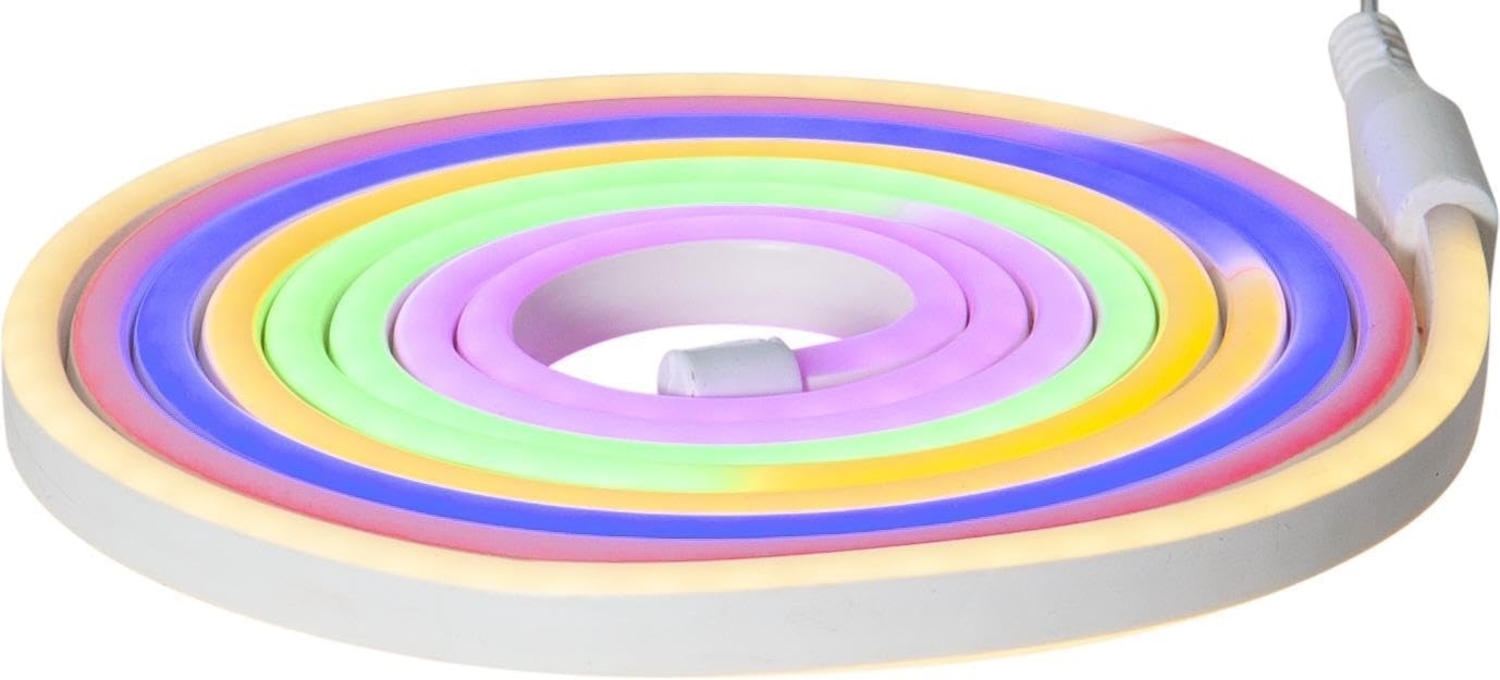 Best Season LED-Neon-Ropelight 'Flatneon', Länge 3 m, neonbunt Bild 1