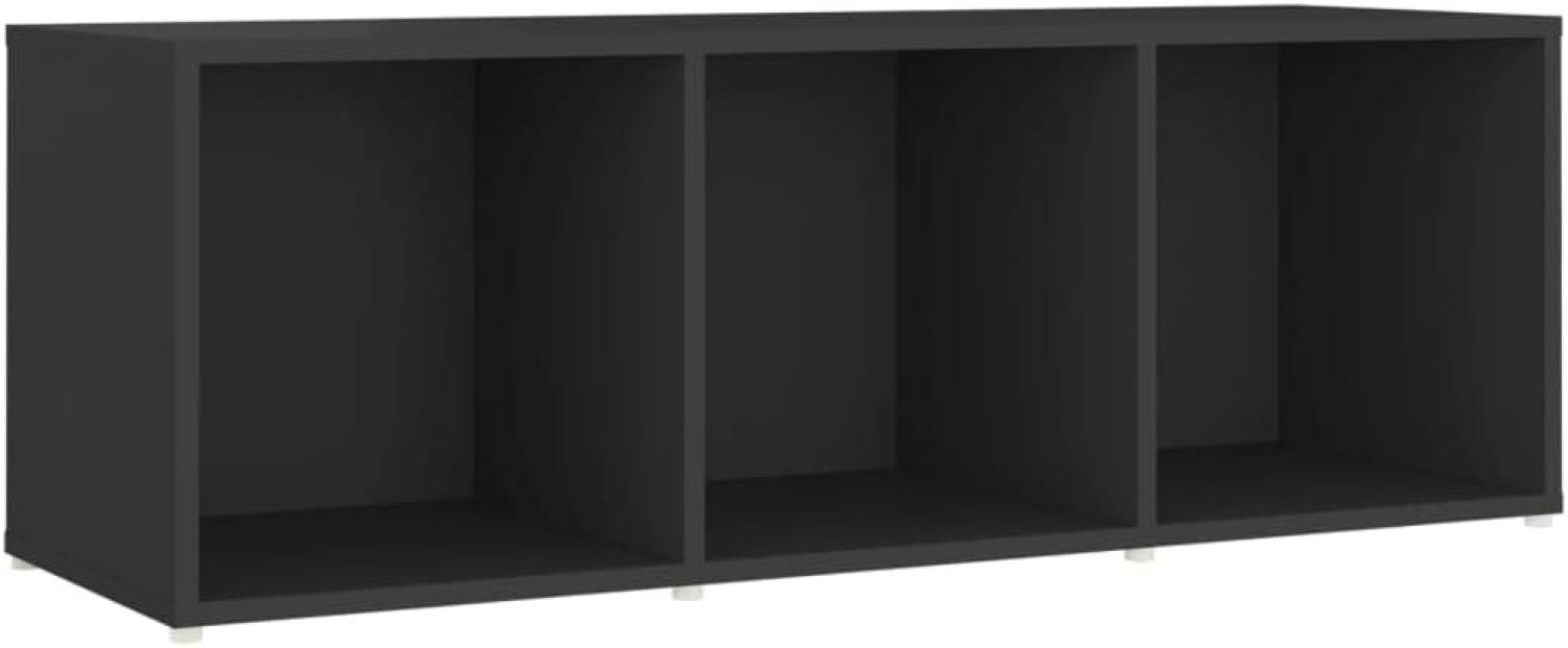 vidaXL TV-Schrank Grau 107 x 35 x 37 cm Spanplatte Bild 1