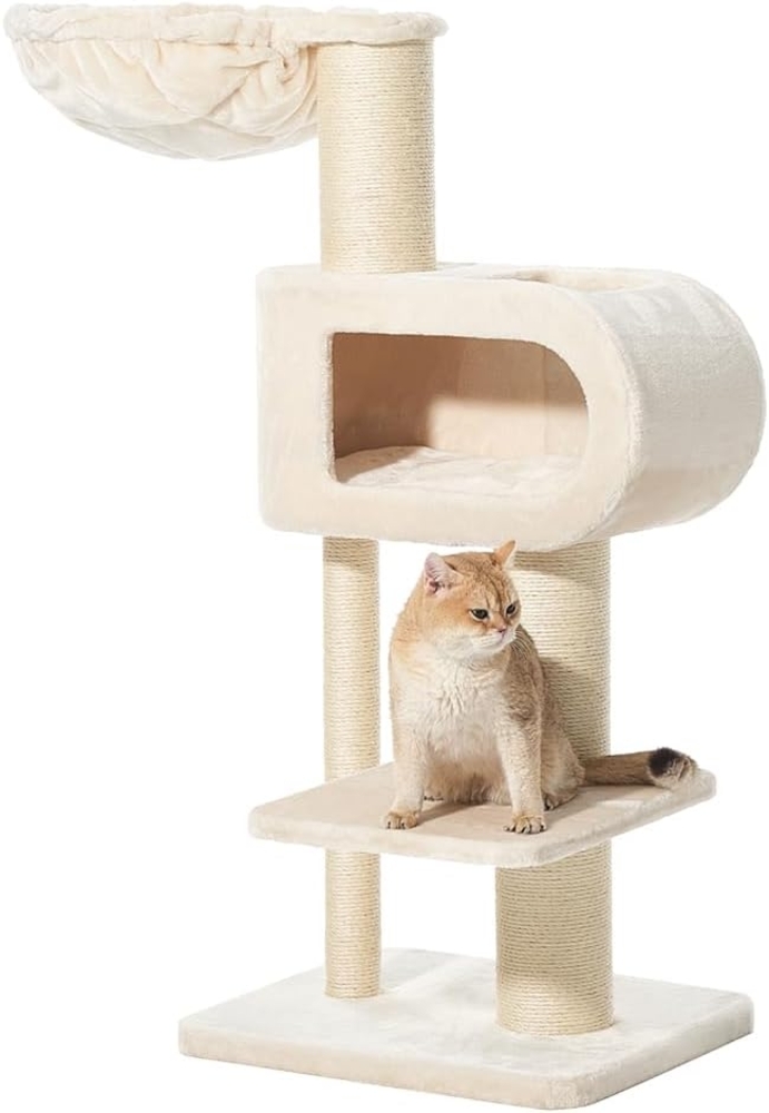 Nobby Kratzbaum Tove H 128 cm cream Bild 1