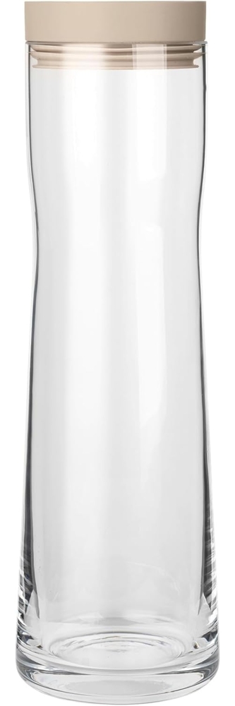 Blomus Wasserkaraffe SPLASH, Karaffe, Edelstahl poliert, Glas klar, Silikon, nomad, 1 L, 63786 Bild 1