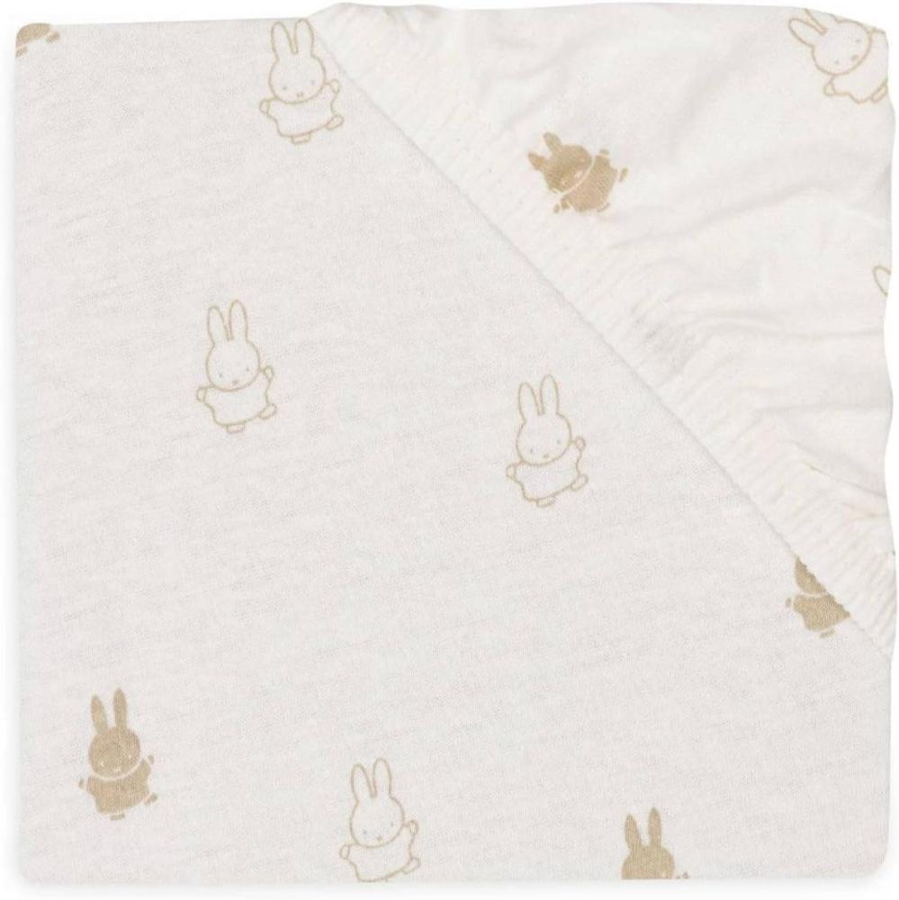 Jollein Miffy Spannbettlaken Jersey - 60 x 120 - N Bild 1