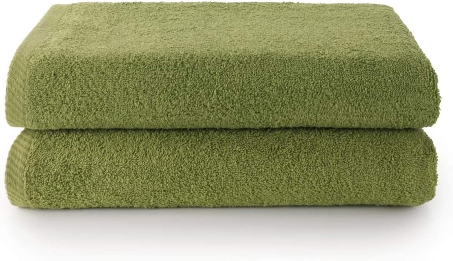 Top Towel - Plus - Große Badetücher - Badetücher - 2 Duschtücher - 100x150 cm 100 % Baumwolle - Blatt Bild 1