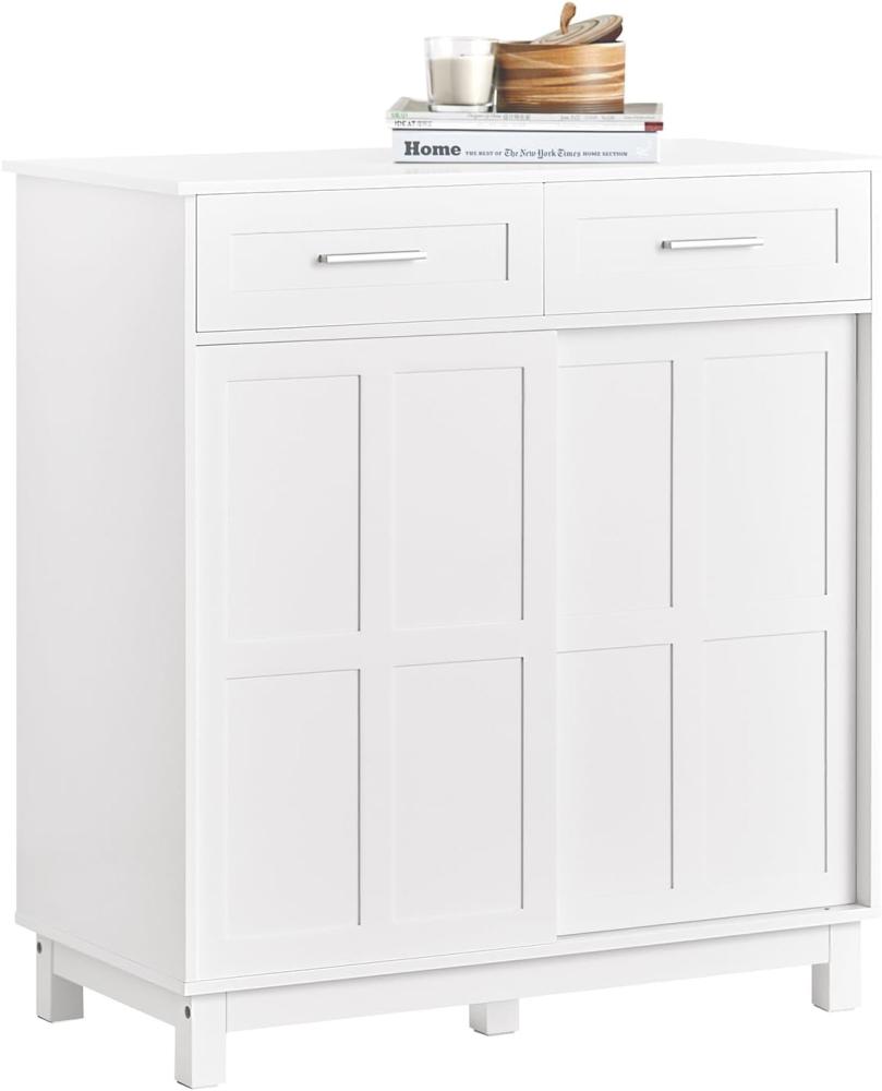 SoBuy Sideboard FSB84, Schuhschrank Buffet Küchenschrank Sideboard mit Schiebetüren Kommode Bild 1