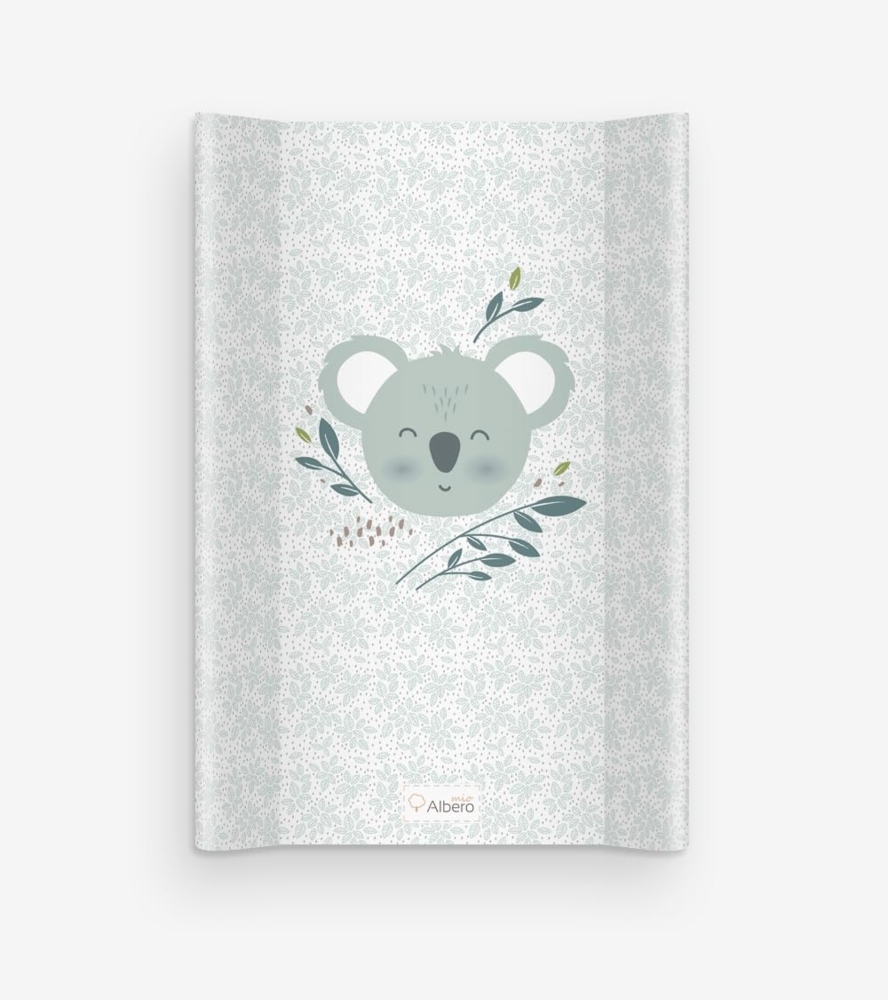 Harte Wickelauflage für Babybett 47x70 mit Sicherheitsfüßen Wickelunterlage Abwaschbar Wasserdicht Wickeltisch Zubehör Koala Baby Changing Mat Bild 1