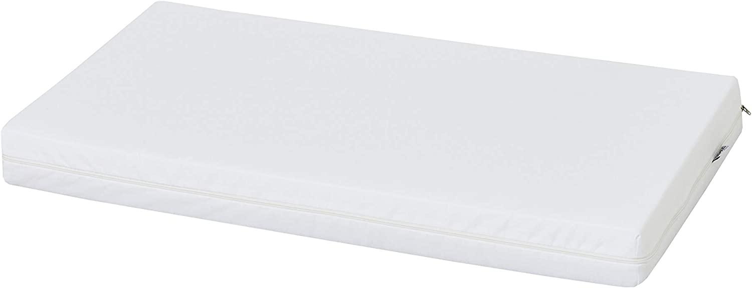 Hoppekids Schaummatratze mit Leinenbezug 60x120 cm Bild 1