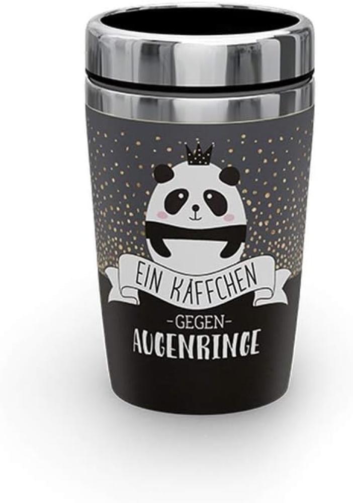 la vida Thermobecher To Go Thermo-Kaffeebecher Isolierbecher 240ml Käffchen gegen Augenringe Bild 1