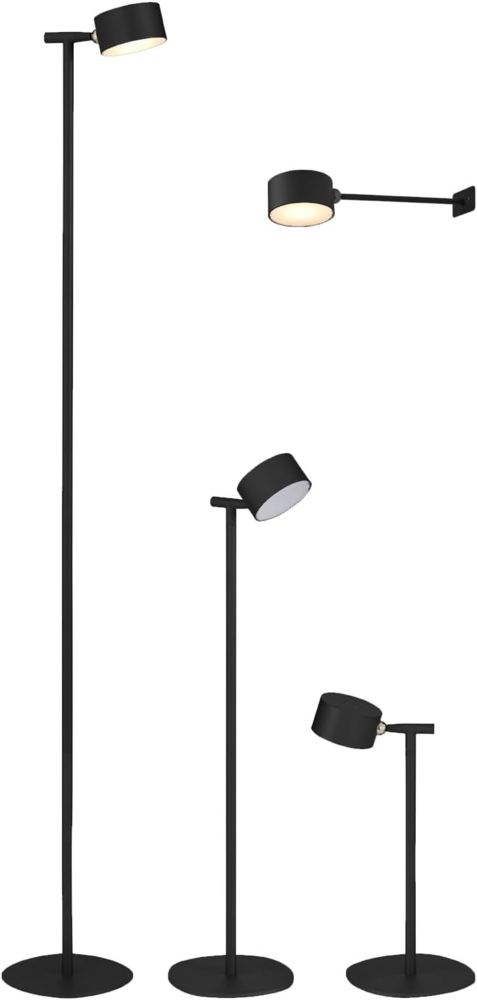 Northpoint LED Stehlampe 3 in 1 LED Akku Stehlampe dimmbar Wandleuchte Tischlampe Bild 1