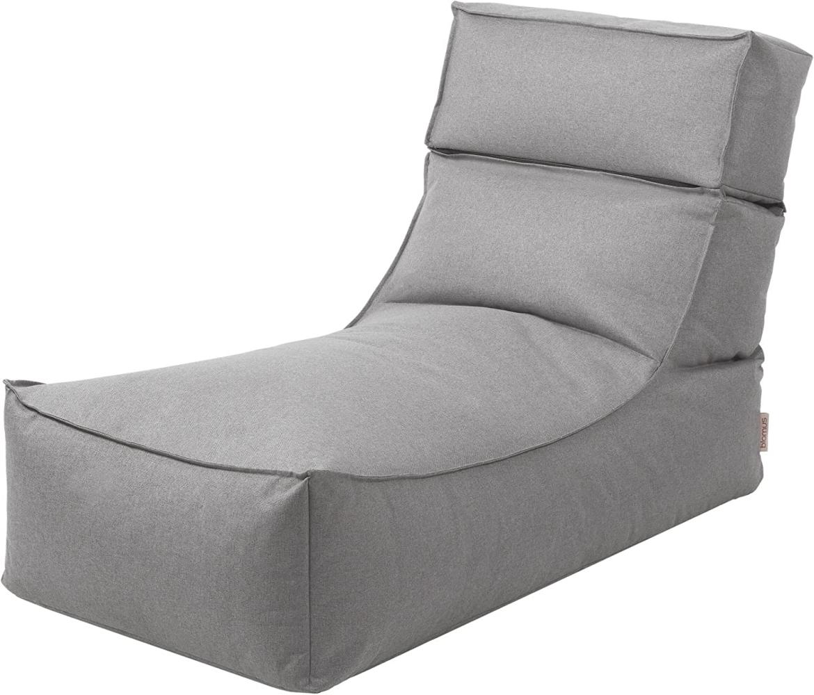 Blomus Liege STAY stone, Liegekissen, Sitzsack, Kunstfaser, Kunststoff, Mid Grey, 62000 Bild 1