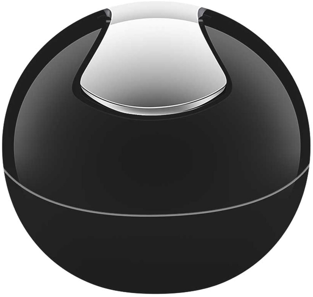 Spirella 'Bowl' Kosmetikeimer, 1 Liter, Schwarz Bild 1