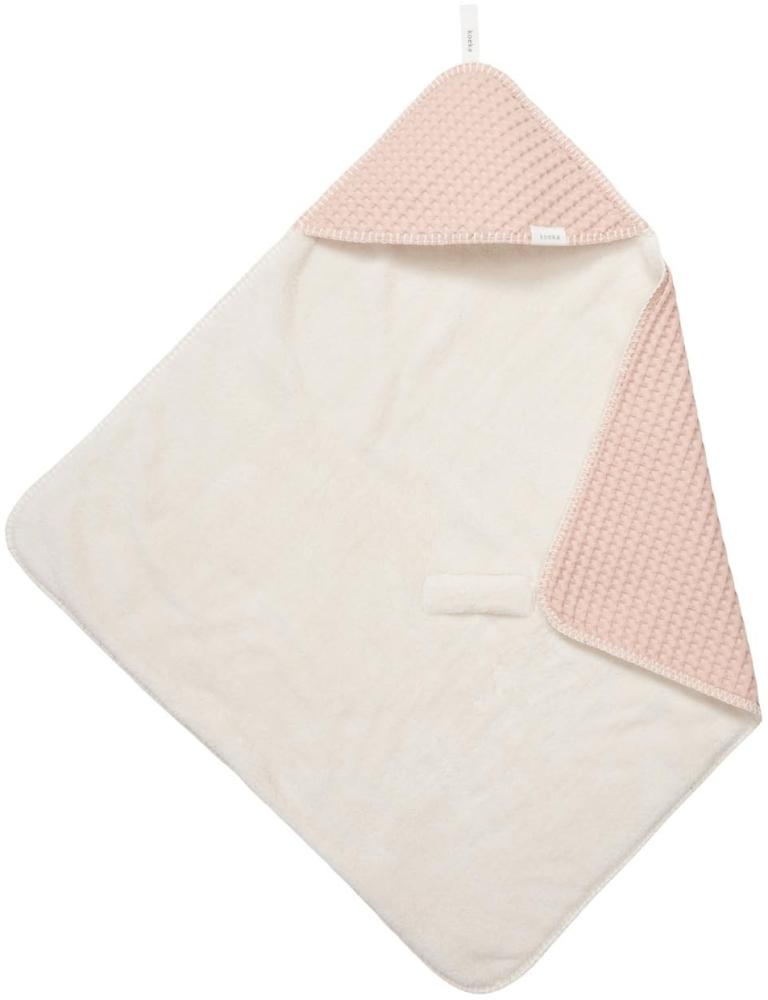 Koeka Teddy Waffel Einschlagtuch - Rosa Salt Rosa Bild 1