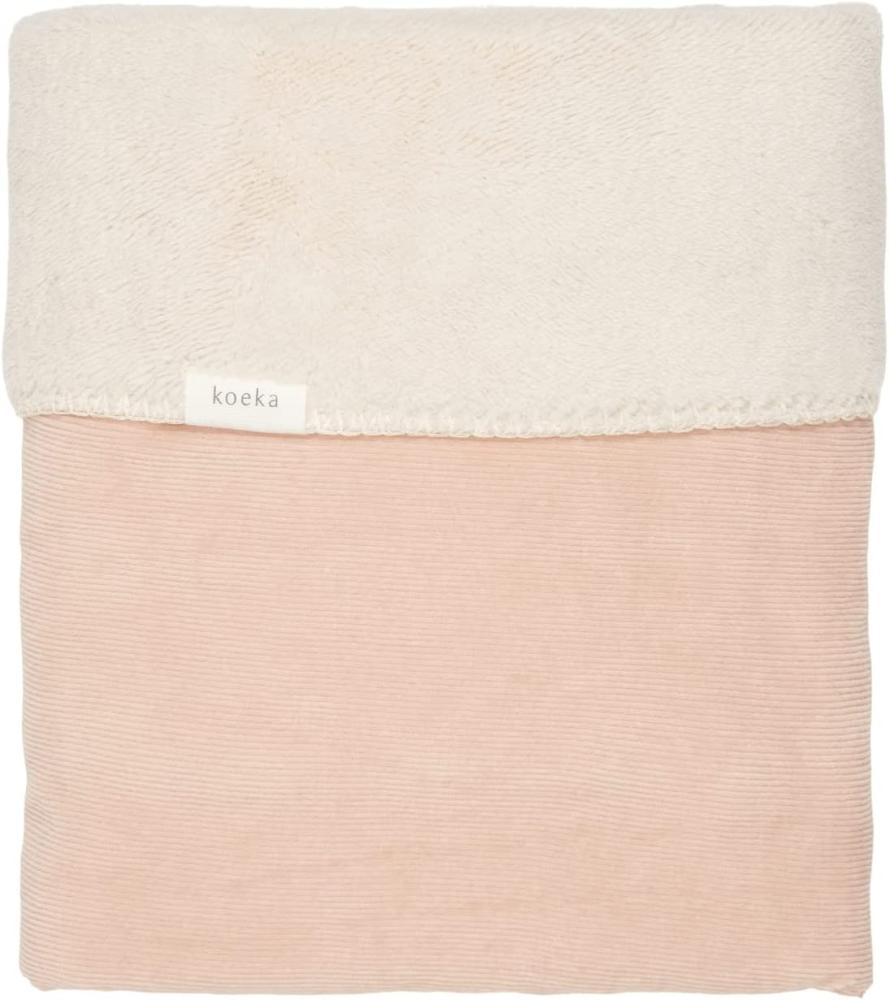 Koeka Oddi Teddy Babydecke Rosa Salt Rosa Bild 1