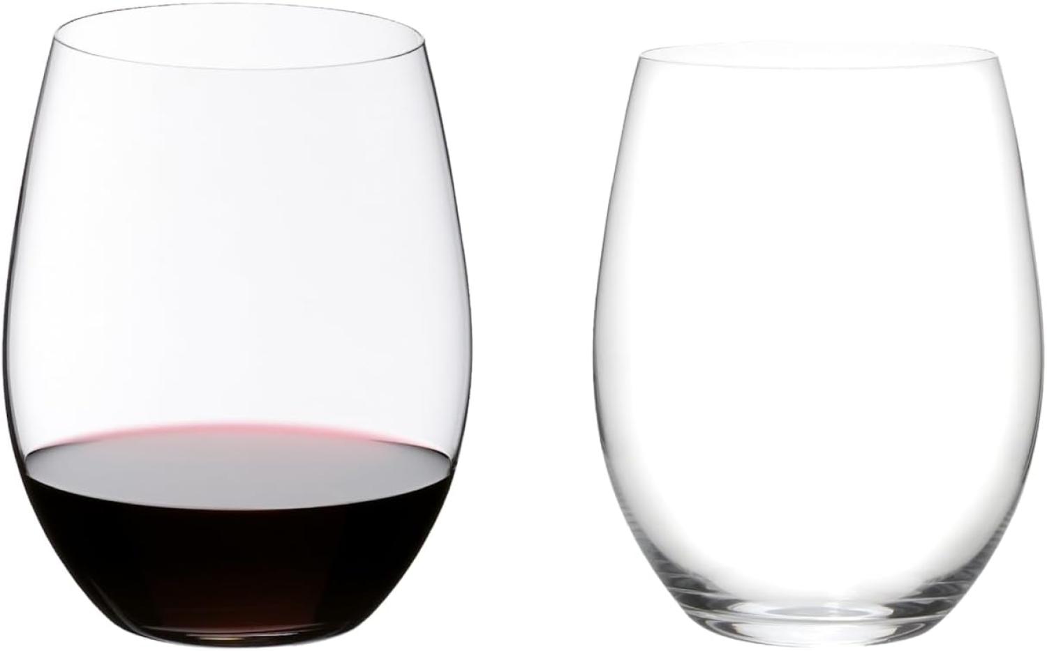 RIEDEL 0414 0 O Wine Tumbler Cabernet Merlot, 2-teiliges Rotweinglas Set, Kristallglas Bild 1