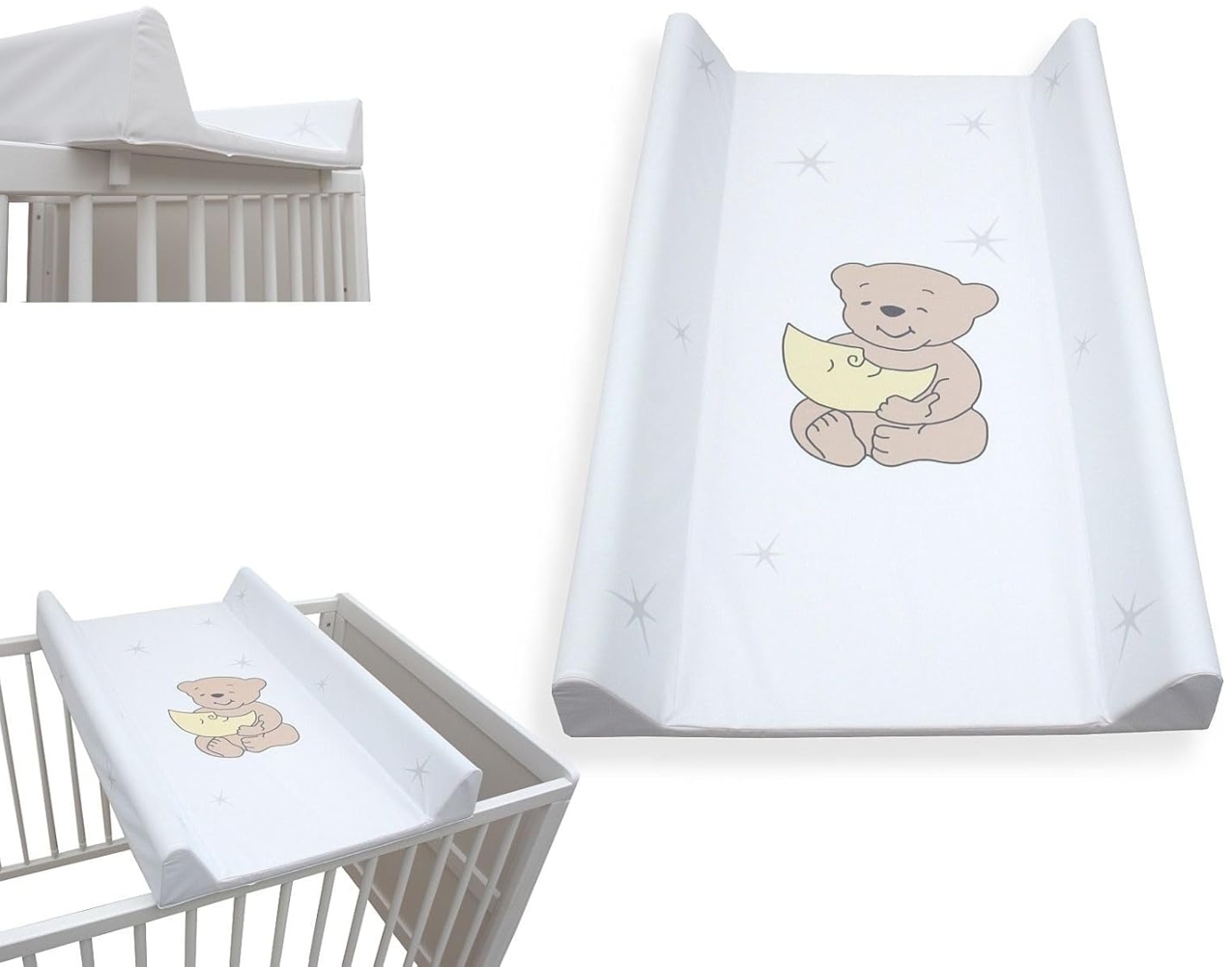 Micoland Wickeltisch Wickeltisch Wickelbrett Wickelplatte 80x50 cm universal Bild 1