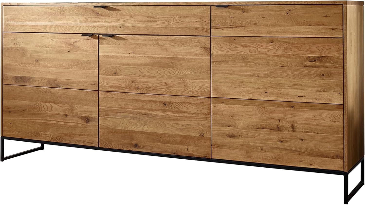 Woodroom Siona Sideboard, Eiche massiv geölt, BxHxT 180x85x40 cm Bild 1