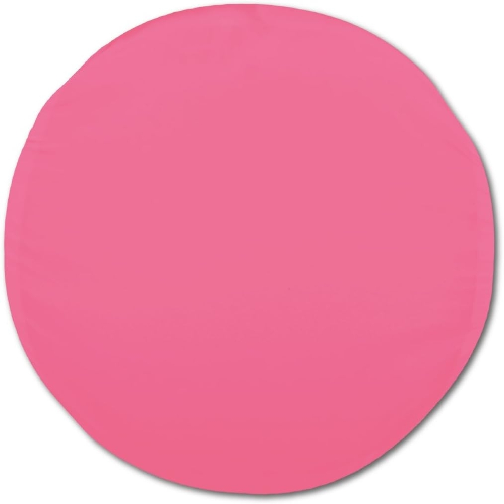 Kissenhülle Dekokissen Kissenbezug Microfaser - viele Größen und Farben Pink Ø 40 cm Bild 1
