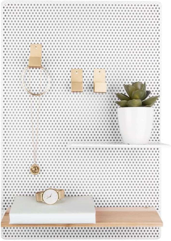 Present Time Perky Mesh Memoboard - White Weiß Bild 1