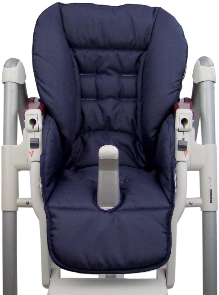 Babys-Dreams Sitzkissen Ersatzbezug für Peg Perego Prima Pappa Diner *9 FARBEN* NEU (Marine Bild 1