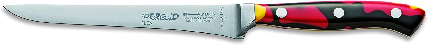 F. DICK Premier Plus GO FOR GOLD Ausbeinmesser flexibel 15 cm Zerlegemesser Bild 1