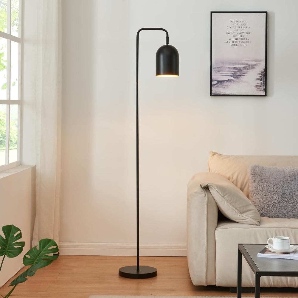Stehleuchte Barnard Metall 159 cm Schwarz [lux. pro] Bild 1