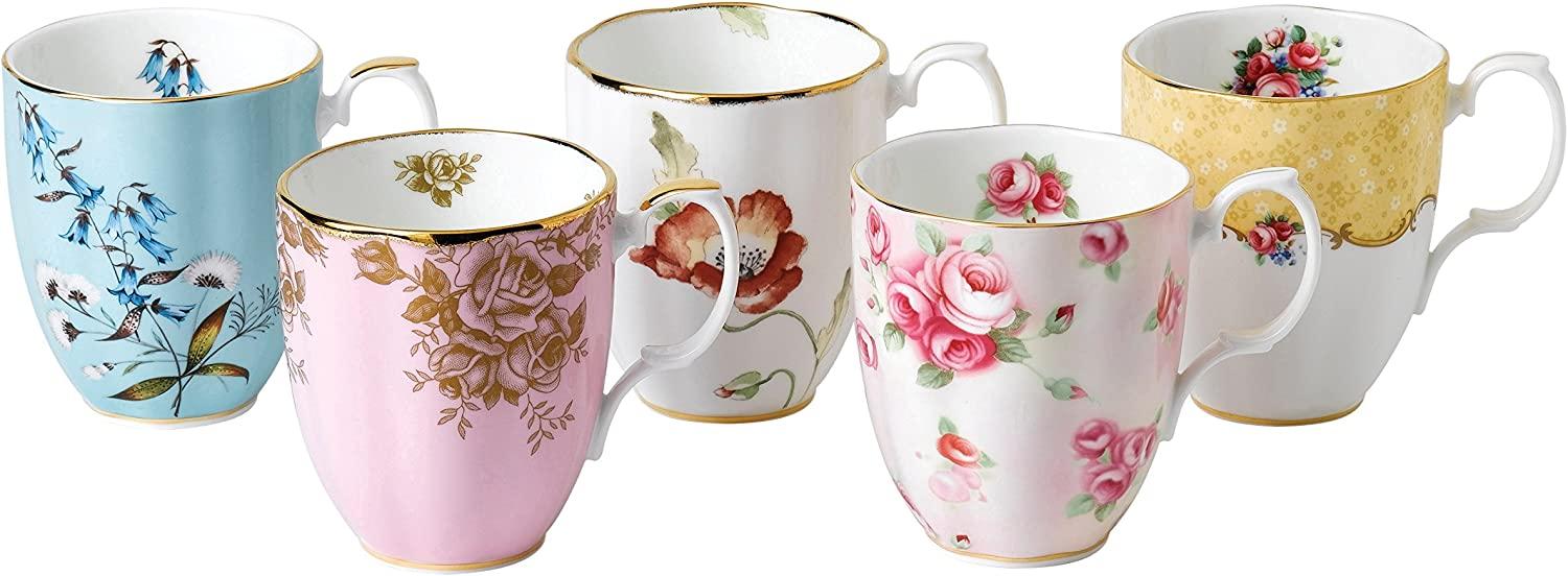 Royal Doulton ''4. 953 5. 054,6 cm Becher, Mehrfarbig, 0,4 Liter 14. 1fl oz, Set von 5 Bild 1