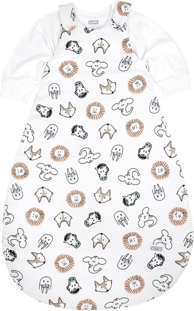 Meyco Animal 4 Seasons Schlafsack Gr. 80-86 Weiß o Bild 1