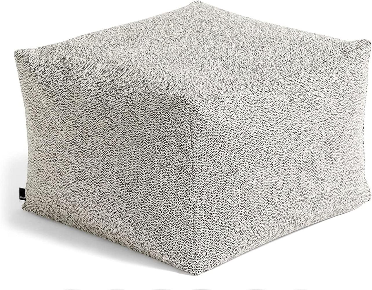 HAY Pouf, Baumwolle, cremefarben, Höhe: 40 cm, Tiefe, Länge: 59 cm Bild 1