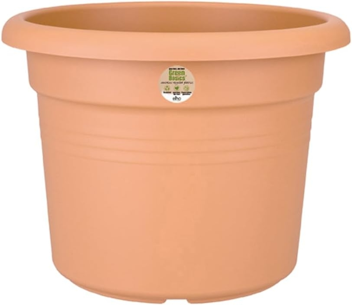 elho Green Basics Cilinder Blumentopf 30cm - Mild Tonrot Bild 1