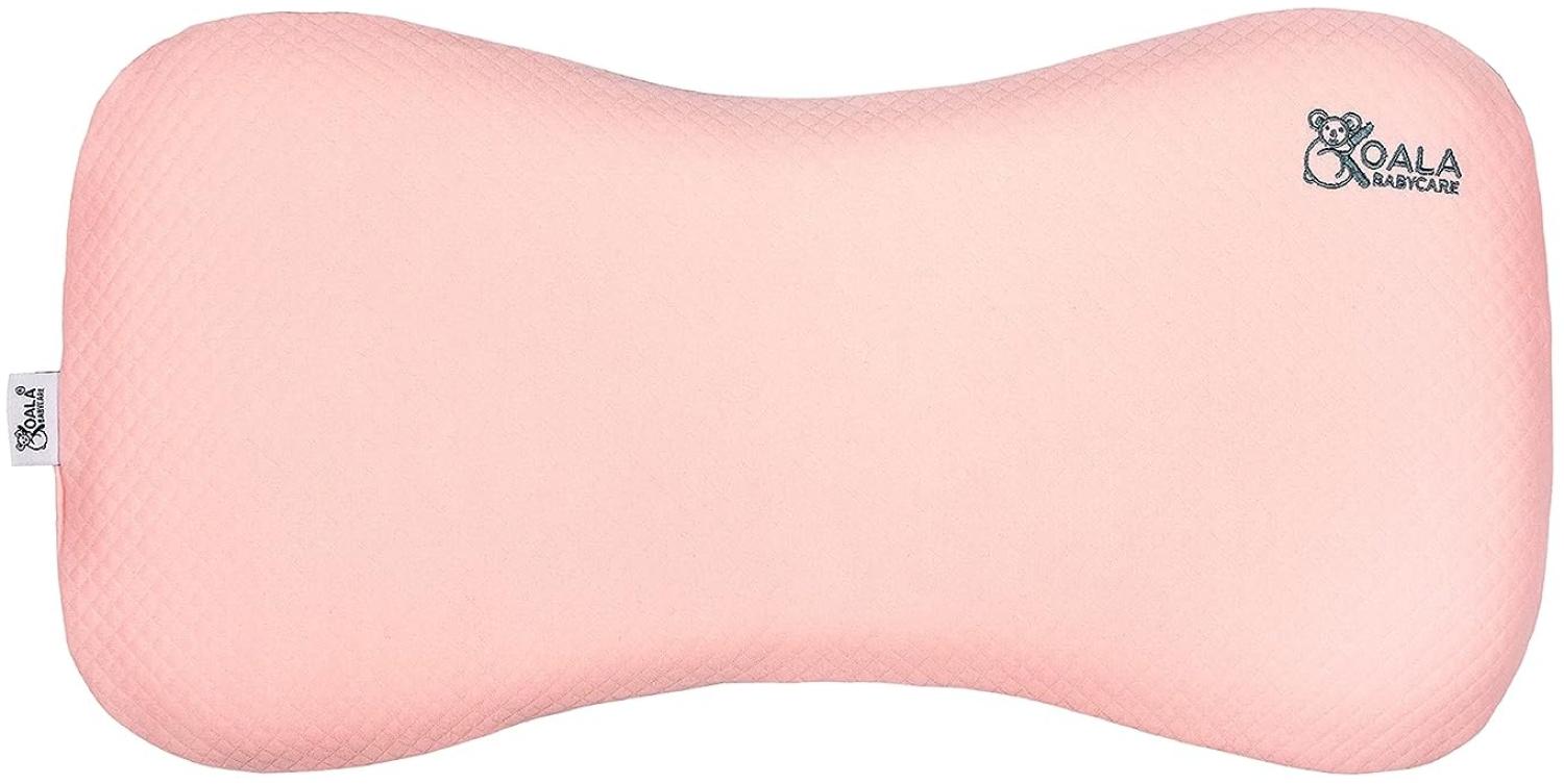 KOALA BABYCARE Babykissen Plagiozephalie bis 36 Monaten, abnehmbar für das Kinderbettchen. Hilft bei der Vorbeugung und Behandlung vom Plattkopfsyndrom, in Memory Foam - Registriertes Design KBC® Bild 1