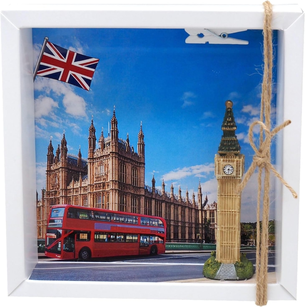 ZauberDeko Geschenkbox Geldgeschenk Verpackung Urlaub London England Reise Geburtstag Bild 1