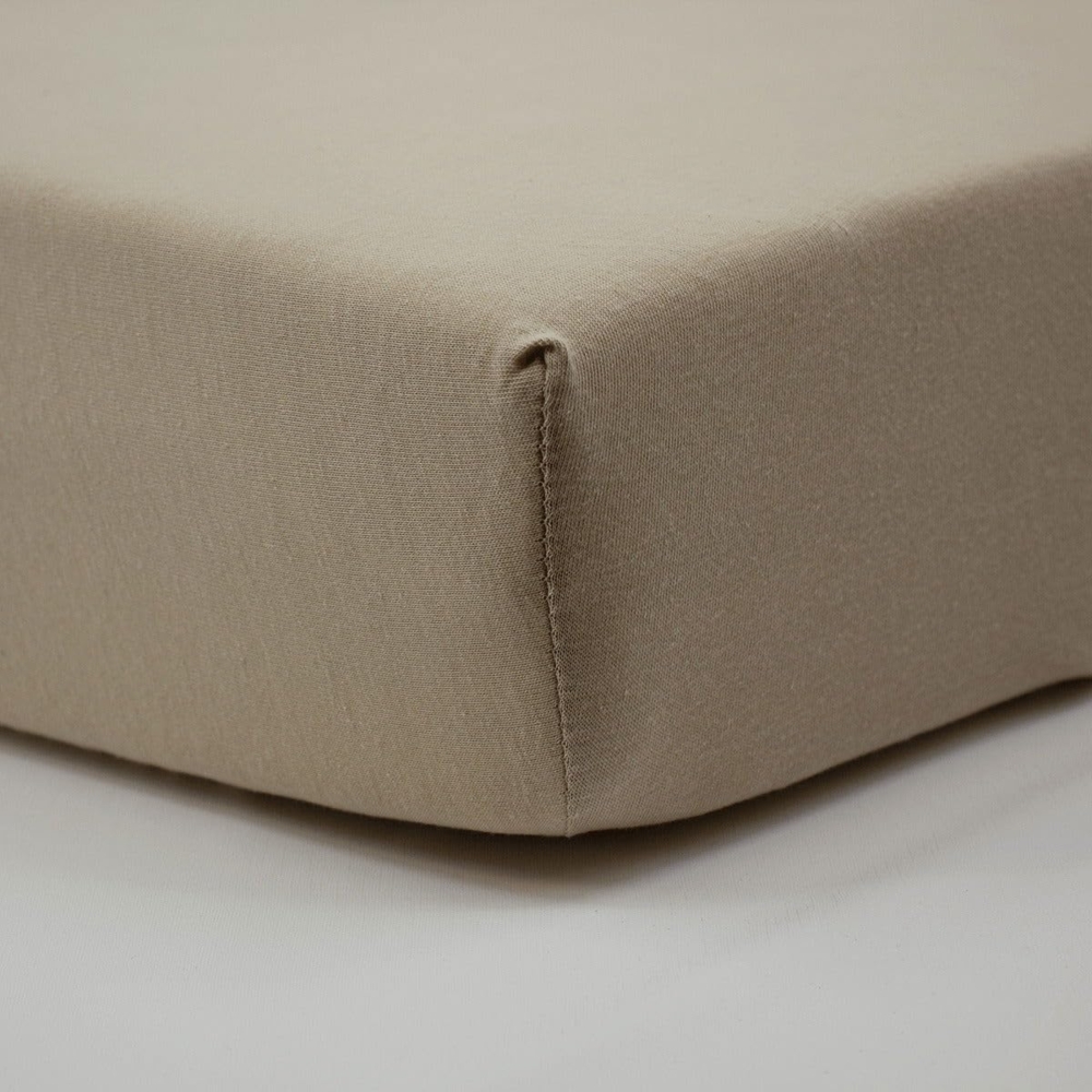 Babycalin Spannbettlaken taupe 70x140 cm Bild 1