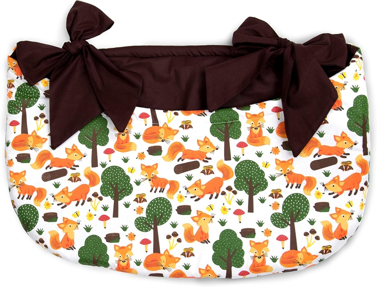 Amilian Betttasche zum Einhängen; Spielzeugtasche; Babybetttasche; Windelntasche; Spielzeughalter; Aufbewahrungstasche; Babybett Organizer für Kiderbett, Laufgitter, Kinderzimmer, Babybett; Design116 Bild 1