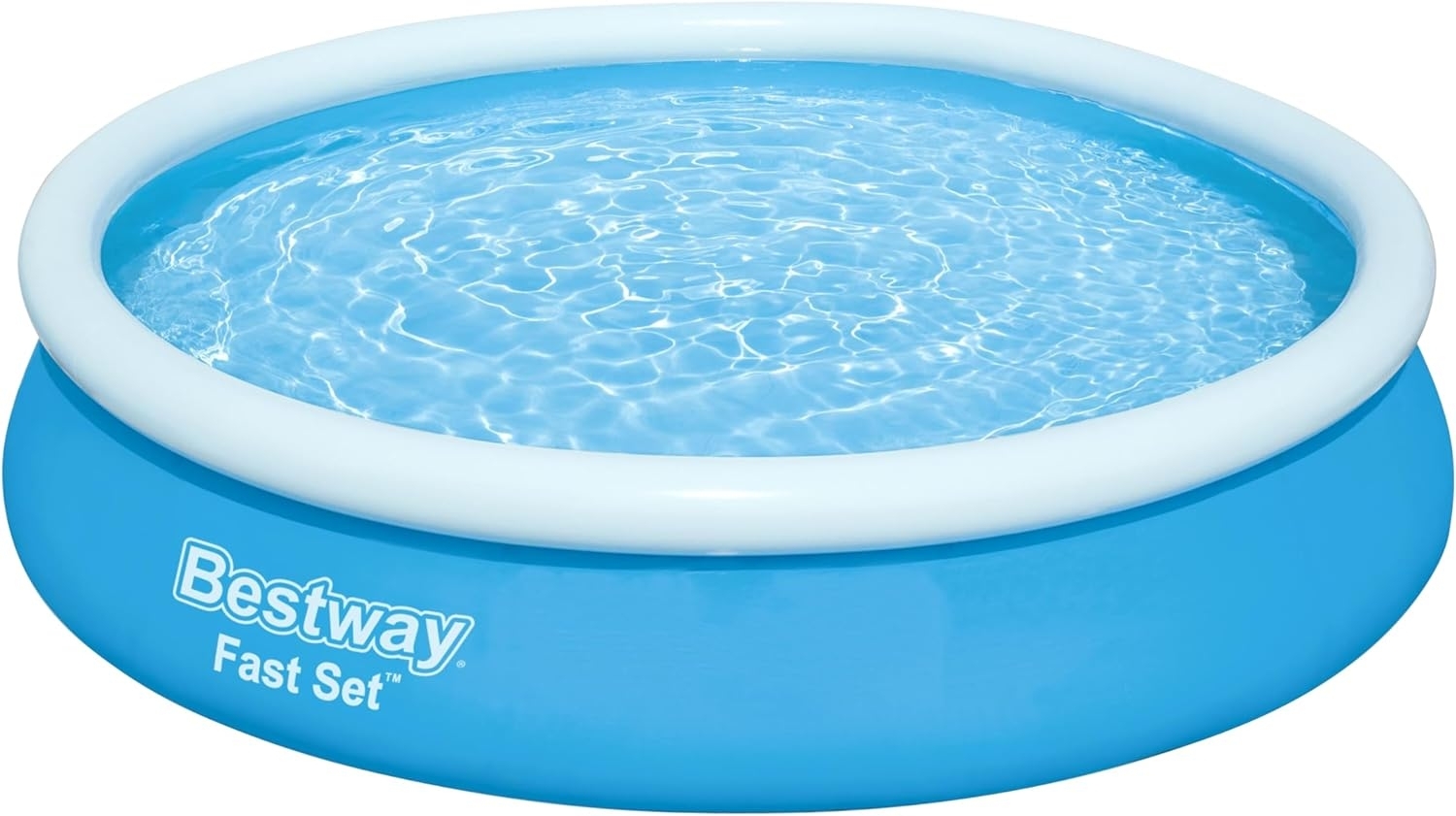 Bestway Fast Set Aufblasbarer Swimmingpool Rund 366x76 cm 57273 91602 Bild 1