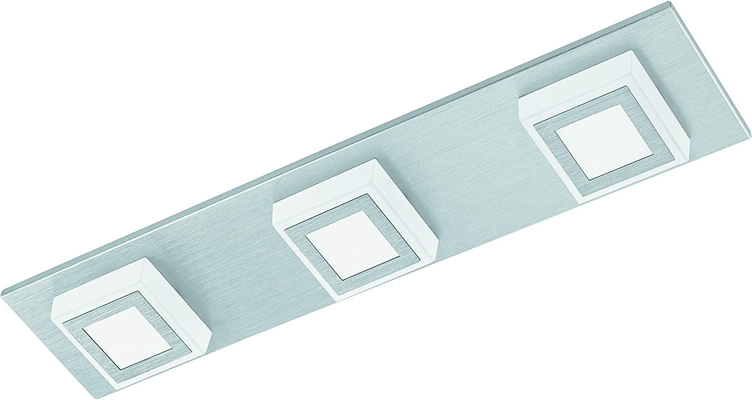 Eglo 94507 Wandleuchte/Deckenleuchte LED MASIANO alu-gebürstet, LED max. 3X3,3W Bild 1