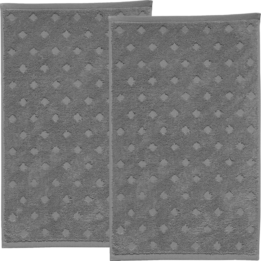 Erwin Müller Gästehandtuch Gästetuch "Baden-Baden" 2er-Pack, Frottier (2-St), Walk-Frottier Uni Bild 1