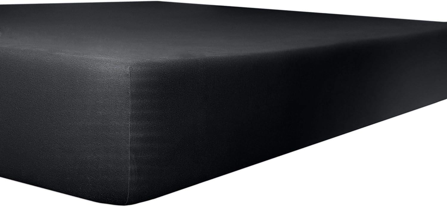 Kneer Qualität 93 Exclusive-Stretch Spannbetttuch Farbe 80 onyx, Größe 200x190 - 200x240 Bild 1