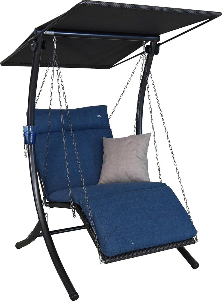 Hollywoodschaukel 1-Sitzer Swing Smart denim Bild 1