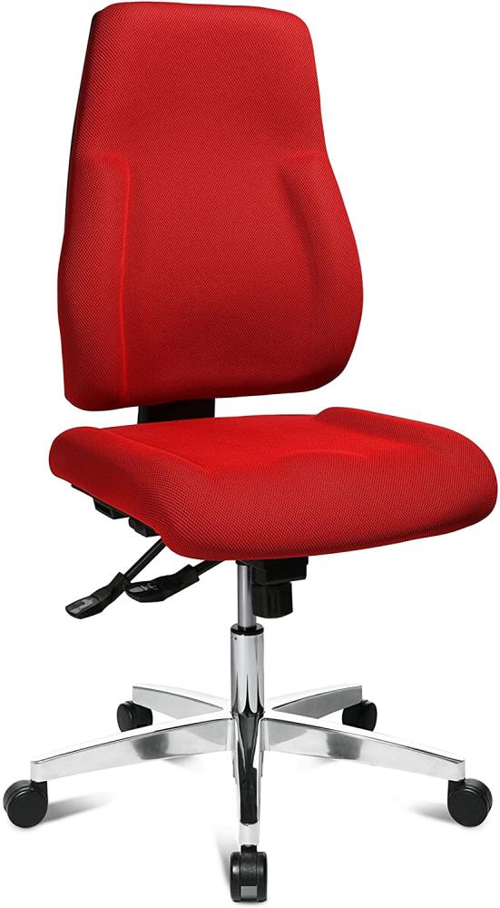 Topstar P91 Bürodrehstuhl, Stoff, Rot, 68 x 48 x 111 cm Bild 1