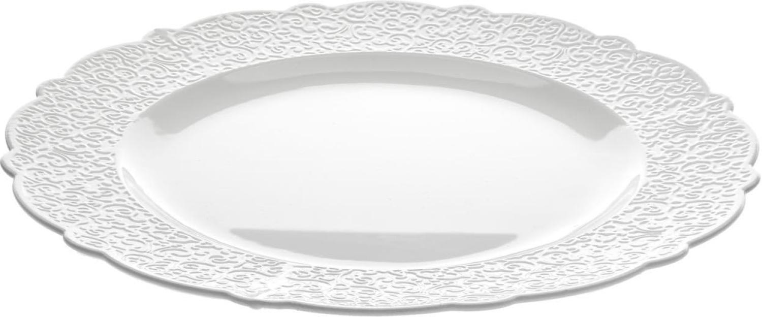 Alessi Dressed Platte rund Porzellan Weiss, 2 x 35. 5 x 33 cm Bild 1