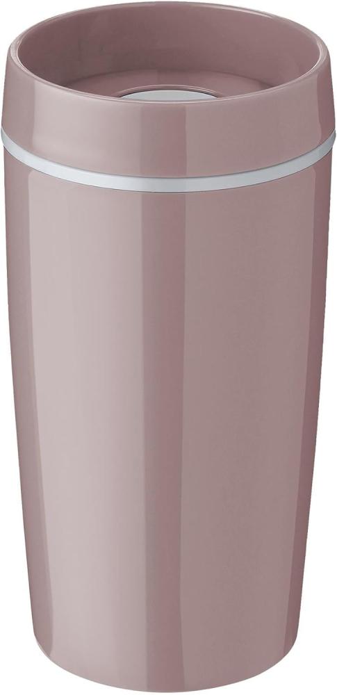 Rig-Tig BRING-IT To-Go Becher Rose, Trinkbecher, Becher, Kunststoff, Silikon, Rosa, 340 ml, Z00252 Bild 1