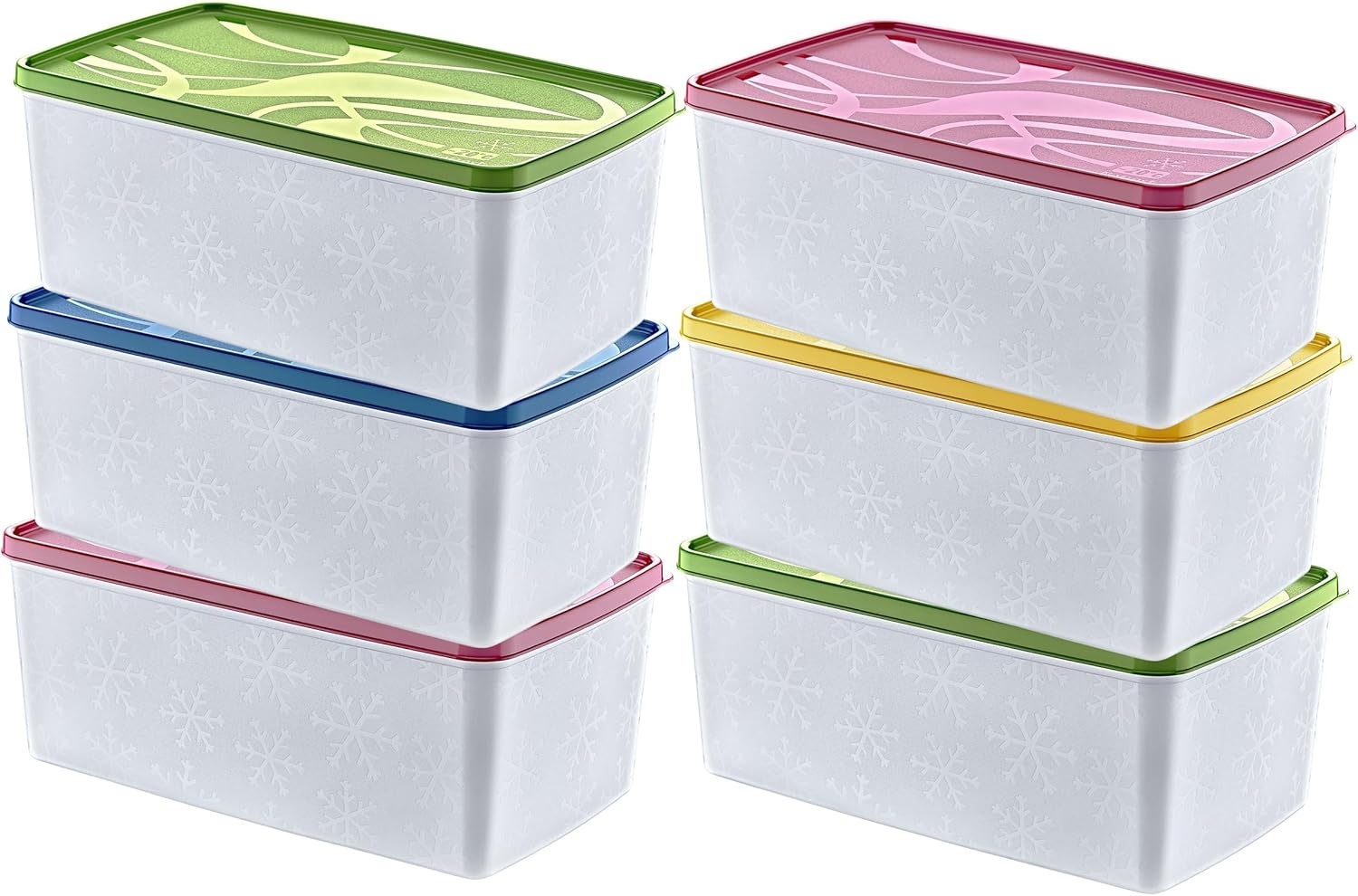 Annastore Vorratsdose Hochwertige Tiefkühldosen - Gefrierdosen - Tiefkühlboxen, von -20°C bis + 100°C - Gefrierboxen Luftdicht Bild 1