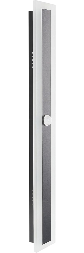LED Außenwandleuchte SAVANE 60 cm mit Bewegungssensor Schwarz Bild 1