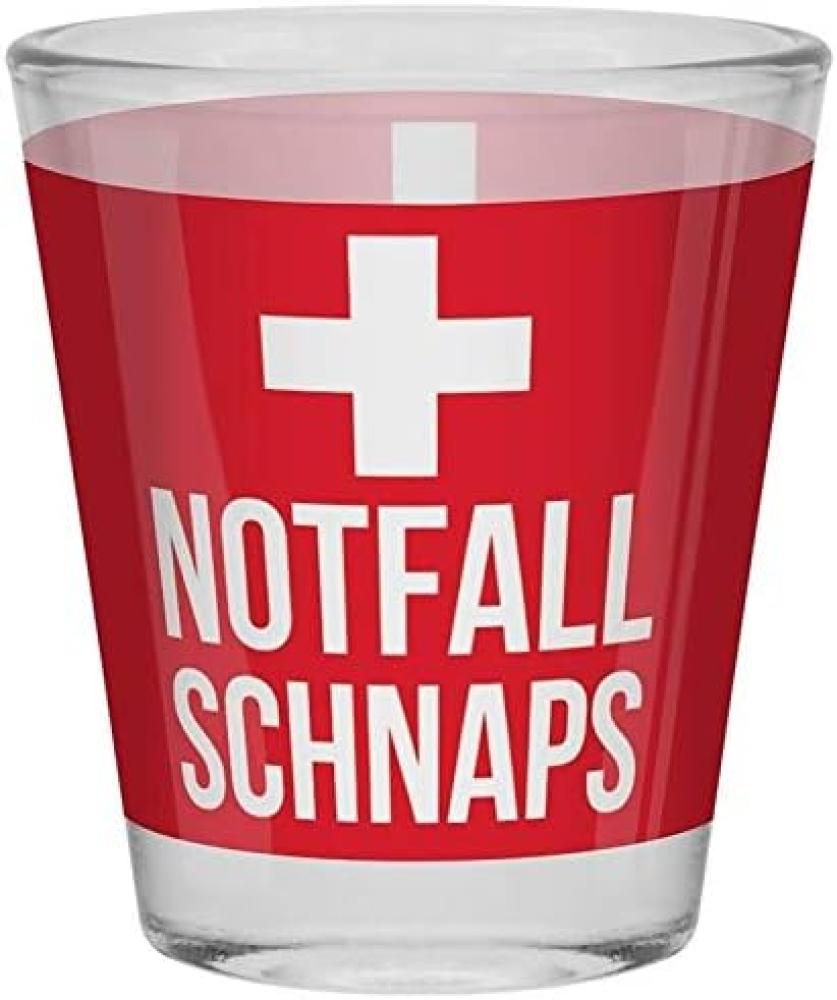 Schnapsglas Notfall 6cl Bild 1