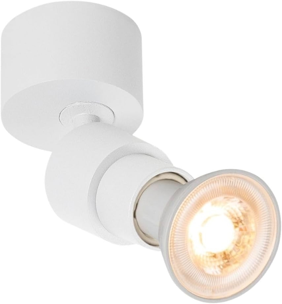 SLV PURI 2.0 Basic, Wand- und Deckenaufbauleuchte, rund, 1x max. 6W GU10, weiß - Wand- und Deckenleuchten Bild 1