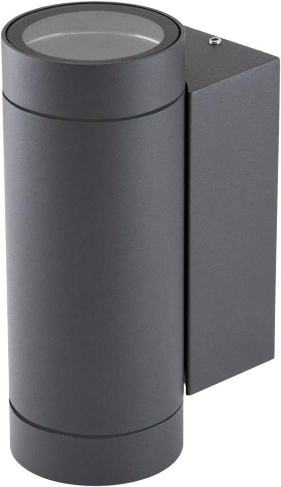 EVN Lichttechnik Wandanbauleuchte 2flg. anth IP54 GU10 220-240V 637216N Bild 1