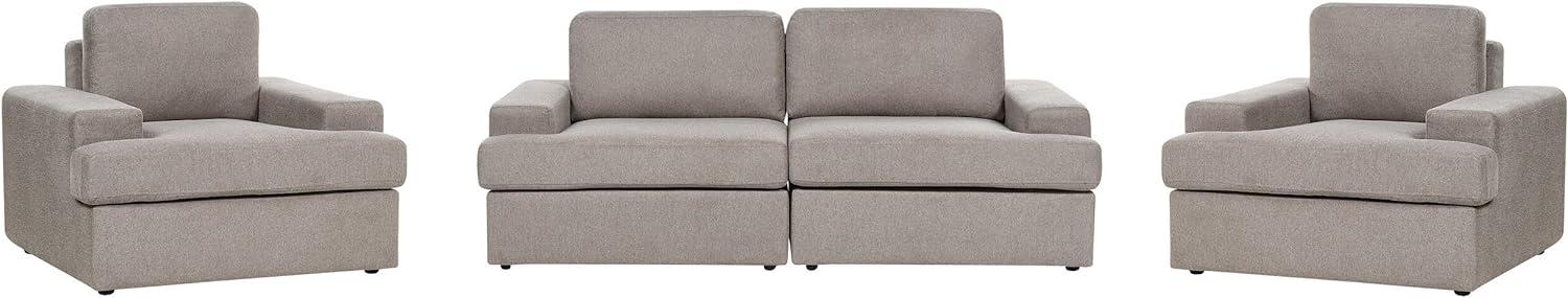 Sofa Set taupe 5-Sitzer ALLA Bild 1