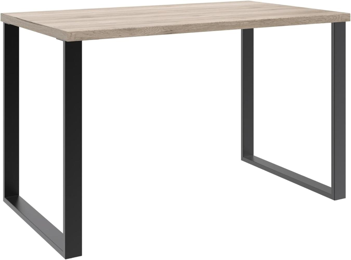 Schreibtisch >HOME DESK< in San Remo Eiche Nachbildung - 120x75x70cm (BxHxT) Bild 1