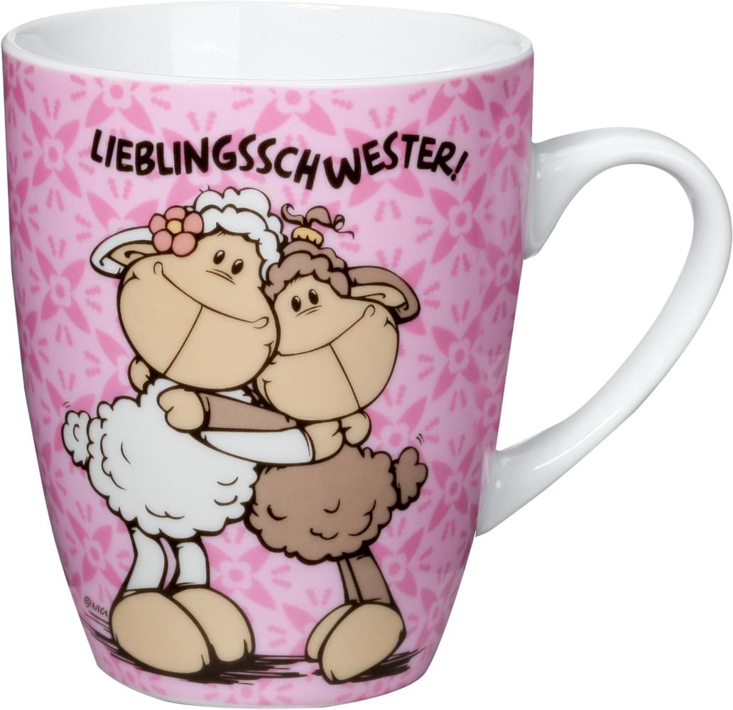 Nici 37220 Tasse LIEBLINGSSCHWESTER! Porzellan Bild 1