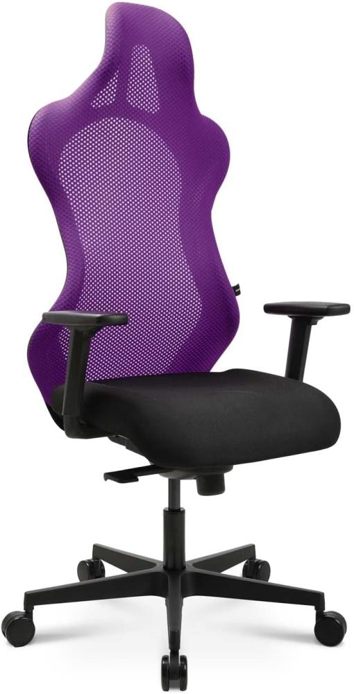 Topstar Sitness RS Sport Gamingstuhl, Kunststoff, lila/schwarz, One Size Bild 1