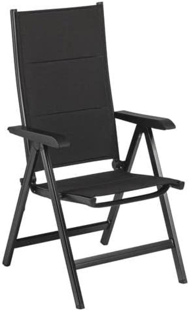 Kettler BASIC PLUS padded Multipositionssessel Klappsessel anthrazit charcoal Bild 1